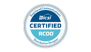 RCDD-certified cabling experts with experience